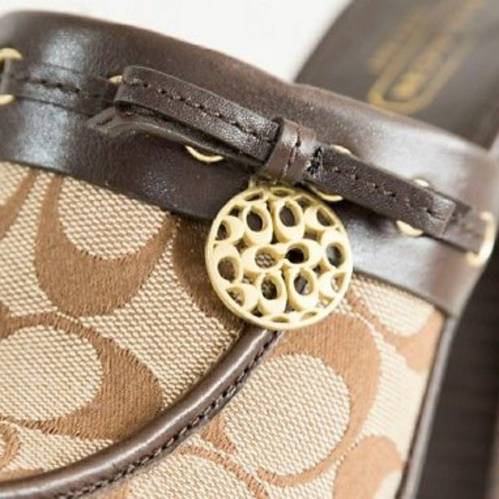 COACH JODEY PLATFORM MULE Slides